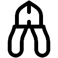 UI Nippers Vector SVG Line Icon