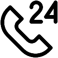 UI Phone 24 Vector SVG Icon