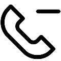 UI Phone Minus Vector SVG Icon