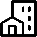 UI Real Estate Vector SVG Line Icon