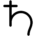 UI Saturn Astrology Vector SVG Line Icon