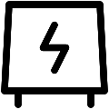 UI Solar Panel 2 Vector SVG Line Icon