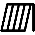 UI Solar Panel 4 Vector SVG Line Icon