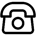 UI Telephone Vector SVG Icon