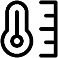 UI Temperature Vector SVG Line Icon