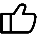 UI Thumb Up Vector SVG Icon