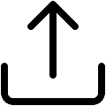 UI Upload Vector SVG Icon