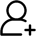 UI User Plus Vector SVG Icon