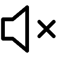 UI Volume Mute Vector SVG Icon