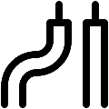 UI Wires Vector SVG Line Icon