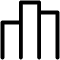 UI Wood Boards Vector SVG Line Icon
